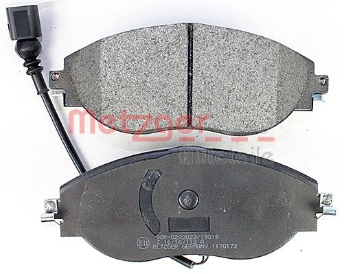 METZGER 1170173 GREENPARTS Bremsbelagsatz, Scheibenbremse